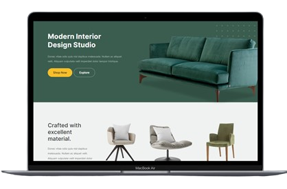 Furni website for portfolio